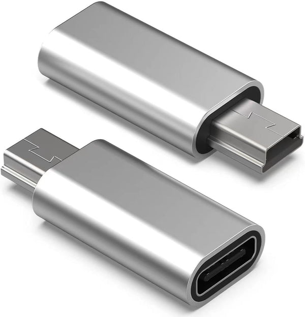 sovunis Mini USB 2.0 to USB C Adapter (2-Pack), USB Type C Female