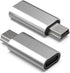sovunis Mini USB 2.0 to USB C Adapter (2-Pack), USB Type C Female