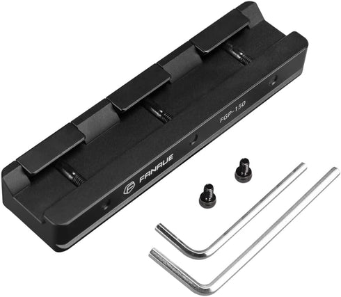 FANAUE Picatinny Arca Swiss Plate, Tripod Dovetail Adapter Mount, Compatibility with Arca-Swiss and Picatinny