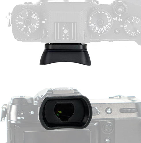 ADQQUI XT5 XT4 XT3 XT2 XT1 XH1 XH2S (1 Pack) EC-XT L Soft Eyecup Eyepiece Viewfinder Compatible for Fuji Camera