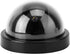 Dummy Fake Security Camera, CCTV Dome Camera with Flashing Led Light (4pcs) (Black)