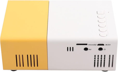 Mini Portable 1080P LED Projector, Pocket Pico Video Projector for Home Theater, Outdoor Movie Projector, Kids Gift,