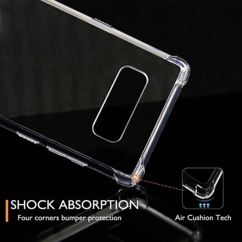 KIOMY Case for Samsung Galaxy Note 8, Shockproof Bumper Protective Cover, Hybrid Design Hard PC Back + TPU