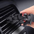 Phone Holder Mount for Car - Adjustable Durable Gravity Holder for Air Vent, Fits 4-7" Mobile Phones, Red