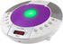 HANNLOMAX HX-330CD CD Player, FM Radio, Bluetooth, Alarm Clock, USB Port for Charging/MP3 Playback, Remote Control
