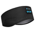 Wireless Bluetooth Sports Headband Headphones, Ultra-Thin HD Stereo for Sleeping, Workout, Meditation, Black