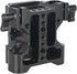 NICEYRIG Quick Release 15mm Rod Base Plate for Manfrotto 500/501/577/701, 2-in-1 Tripod Baseplate