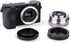 JJC E-Mount Body Cap & Rear Lens Cap Cover Kit for Sony A7 A7II A7III A7IV A7S II III A7R II III A7RIV A7RV A7CR A7C II