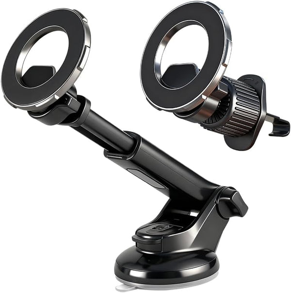PULCHRIA 2026 Valentine's Day 3-in-1 Car phone holderWindshield+AirVent+DashCar Phone mount [Strongest Suction &