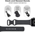 Compatible for ITOUCH AIR 4 Bands, 24mm Soft Silicone Replacement Sport Strap for ITOUCH AIR 4 Smartwatch