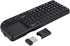 2.4GHz Wireless Touchpad Keyboard - Ultra Mini Thin USB Backlit - Lightweight Rechargeable - Plug and Play for HTPC,