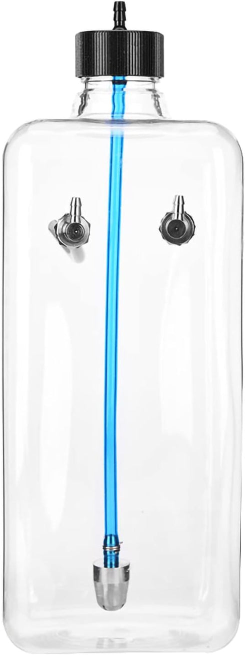 RC Airplane Fuel Tank,Transparent High Strength Sealed 1500ml Capacity CNC Machined Metal