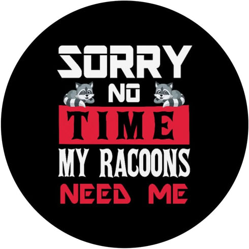 PopSockets Swappable PopGrip - Funny Women Men Pet Raccoon