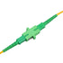 Fiber Optical Coupler, 150 Pack SC Singlemode Fiber Optic Adapter, SC Female to SC Female APC Connector for Network