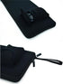 Keyboard Sleeve Travel Case - Soft Neoprene Bag for Logitech MX Keys/MX Keys S, Zipper Mouse and Cable Storage (Black)