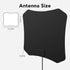 AIRLEGANT 4K 8K 1080p 16.4 Indoor TV Antenna with Amplifier - Supports HDTV for Smart TV - Long Range Reception
