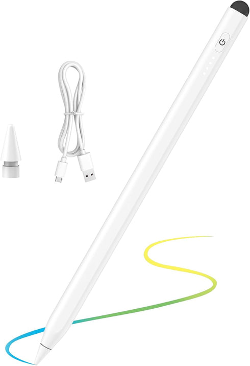 Ditimlci Pencil for Apple iPad 2018-2025, Fast Charge Stylus Pen for iPad 11th/10th/9th,