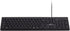 Monoprice Low-Profile Silent Keyboard, Spill-Resistant Membrane with Water-Resistant Coating, 10 Million Keystrokes -