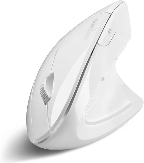 Perixx PERIMICE-813W Bluetooth Vertical Mouse, Wireless 3-in-1 Multi-Device Spec with Travelling Carry Bag, Ergonomic