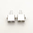 Pair of Aluminum Dual 8 Gauge to Single 8 Car Audio Dual Speaker Gauge Amplifier with Four Stainless Steel Screws