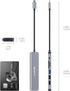 LENTION USB C Hub with 100W Charging, 4K HDMI, Dual Card Reader, USB 3.0 & 2.0 for MacBook Pro/Air, Space Gray