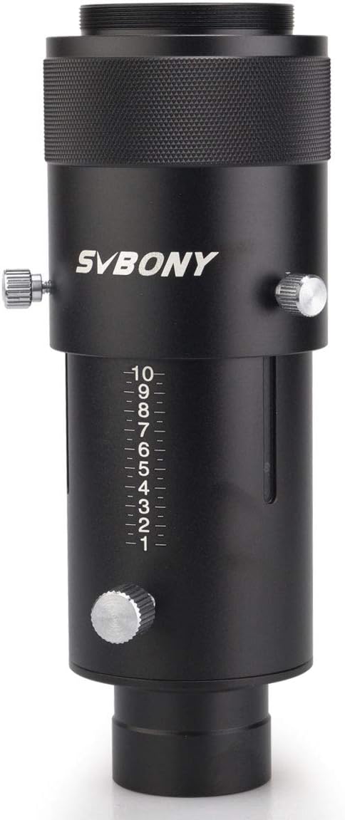 SVBONY Telescope Camera Adapter Kit for 1.25 inches Reflector Telescope Photography, Extendable Prime Focus