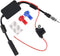 Universal Car Stereo Radio FM Antenna - 12V Power Supply DIN Plug Connector for Vehicle Truck SUV Car Audio