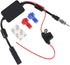 Universal Car Stereo Radio FM Antenna - 12V Power Supply DIN Plug Connector for Vehicle Truck SUV Car Audio