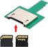 NFHK TF Micro SD Male to SD Card Female Extension Adapter for SD/SDHC/SDXC UHS-III UHS-3 UHS-2