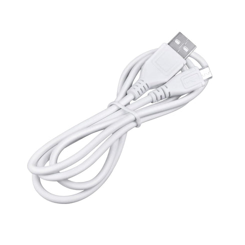 5ft S-100 White Micro USB Power Charging Cord Cable Lead for Sound Oasis White Noise Machine & Speaker