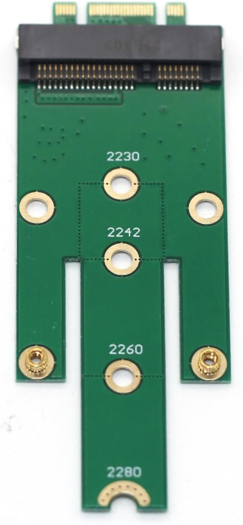 Mustpoint Mini PCIe mSATA SSD to M.2 NGFF Adapter Card