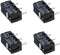 Pack of 4 Micro Switches Compatible with Razer Logitech Apple SteelSeries MS Mouse (4PCS D2FC-7-H)