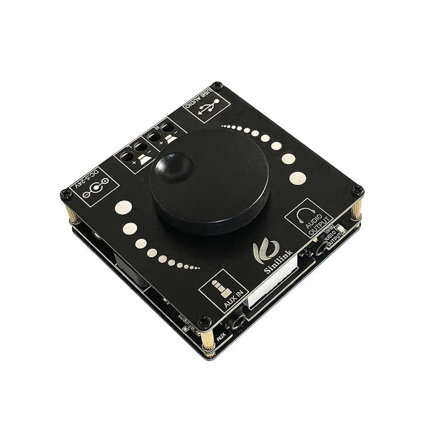 AP50H TPA3116D2 Bluetooth 5.0 Digital Power Amplifier Board, AUX 2X 50W Speaker Stereo Audio AMP Module, Home Music