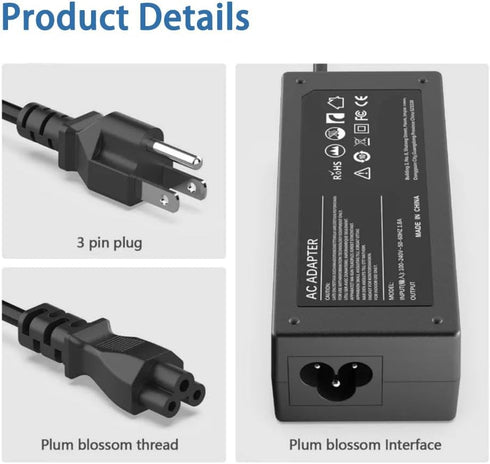 Xzrucst 4-Pin ADP-4812 AC - DC Adapter for Samsung DVR Power Supply Cord Charger PSU