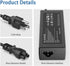 Xzrucst 4-Pin ADP-4812 AC - DC Adapter for Samsung DVR Power Supply Cord Charger PSU