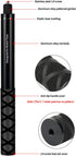 Pjeghbvop 360Rotation Strength Extending Camera Rod Selfie Stick with Portable Travel Gear for Mobile Devices Camera
