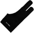 XPPen Artist Drawing Glove, 2-Fingers, Size M, Black, for Right & Left Hand