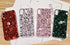 Diamond Kickstand Case for Galaxy A03S, 3D Handmade Bling Glitter Phone Case, 2021 (Red)