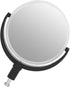 Microscope Reflecting Mirror Light Collection, 360 Degree Rotation Flat Concave Reflector for Experiments