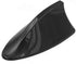 Modengzhe Shark Fin Antenna Cover Replacement, Car Roof Decorative Antenna Cap, Black ABS Material (6.7in x 2.8in Base)