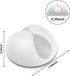 Cord Holder Cable Clips - 12PCS White Cable Cord Organizer, Adhesive Charger Wire Cord Clips, Cable Management Keeper, Wire Cable Holder for Nightstand, Desk, Office, Mouse Cord or Appliances