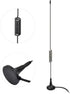 BINGFU Universal Car Stereo FM AM Radio Antenna Magnetic Base Aerial for Vehicle Truck SUV Truck RV Marine Boat Car