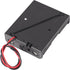 Aobao 6pcs AA Battery Holder Case Box with Leads Wires, 3 AA Battery Holder 3 X 1.5V 4.5V