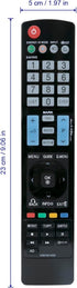 AKB72914209 Replacement Remote for LG TV Models 42PJ350, 50PJ650, 50PK250, 50PK350, 50PK550, 50PK790, 60PK550