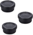 Rear Lens Cap & Body Cap Cover for Nikon F Mount Camera D3500 D3400 D3300 D3200 D3100 D3000 (3 Packs)