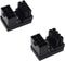 ATX 8Pin Female to 8pin Male 180 Degree Angled Adapter for Desktop Graphics Card Upgrade
