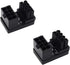 ATX 8Pin Female to 8pin Male 180 Degree Angled Adapter for Desktop Graphics Card Upgrade