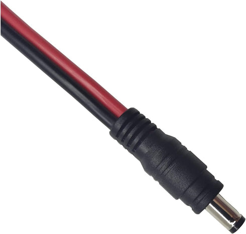 AEISVIK 5.5 2.1mm 10ft 12v 24v 16AWG 15A DC x Connector Car Charger Power Supply Cord - Cigarette Lighter Male Plug