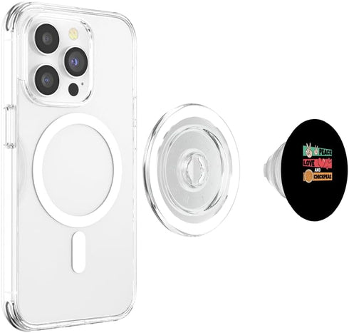 Purely Chickpea Pulse Peace Love Awesome Chickpeas For Chickpea Farming Enthusiast PopSockets MagSafe PopGrip