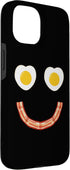 Eggs Smile Brunch Breakfast Tee Store. 15 Face Eggs and Bacon Ham Breakfast Smile Case for iPhone